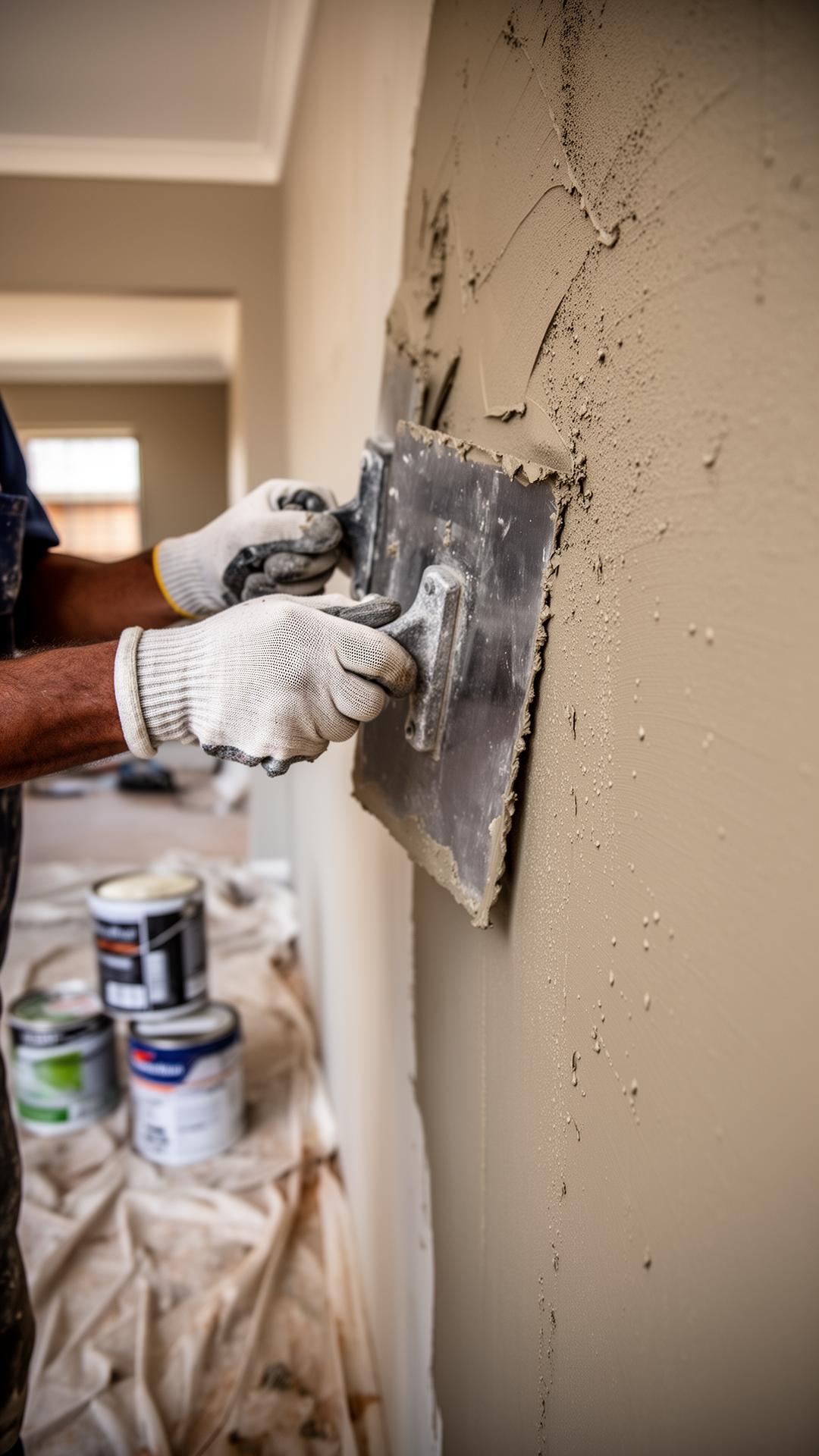 Plastering work by ZK Construction